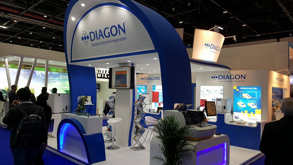 DIAGON Kft. Hungary- Arab health Exhibition, Dubai-2016