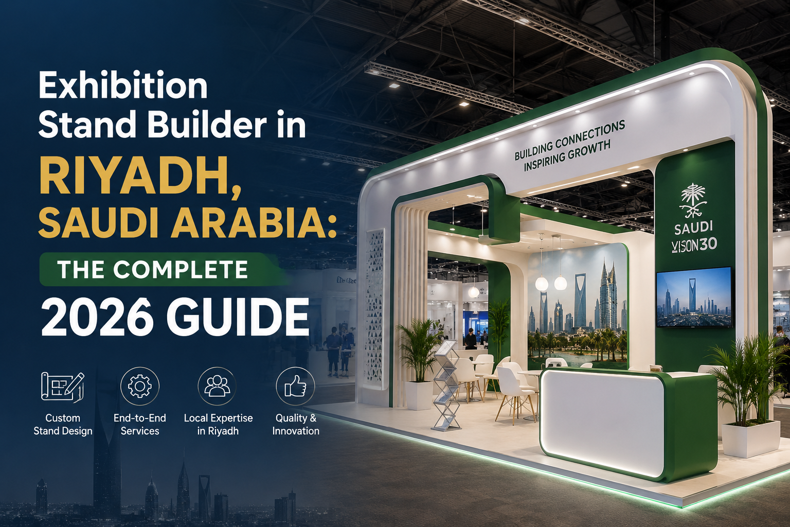 Exhibition design in Riyadh, Saudi Arabia